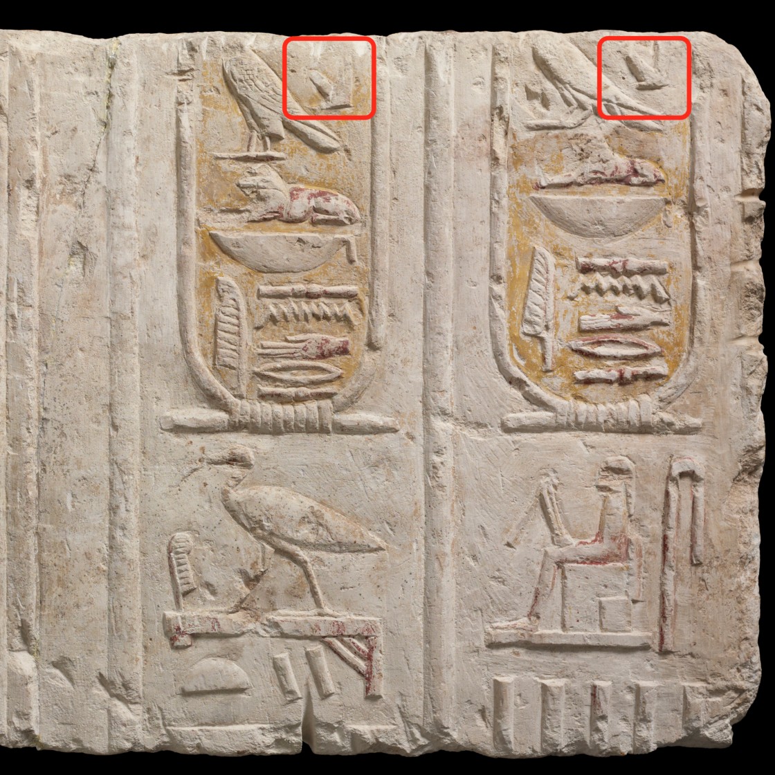 <em>Relief with the epithets and names of Alexander the Great</em>														<br>Macedonian Period, reign of Alexander the Great, 4<sup>th</sup> quarter 4<sup>th</sup> century BC.