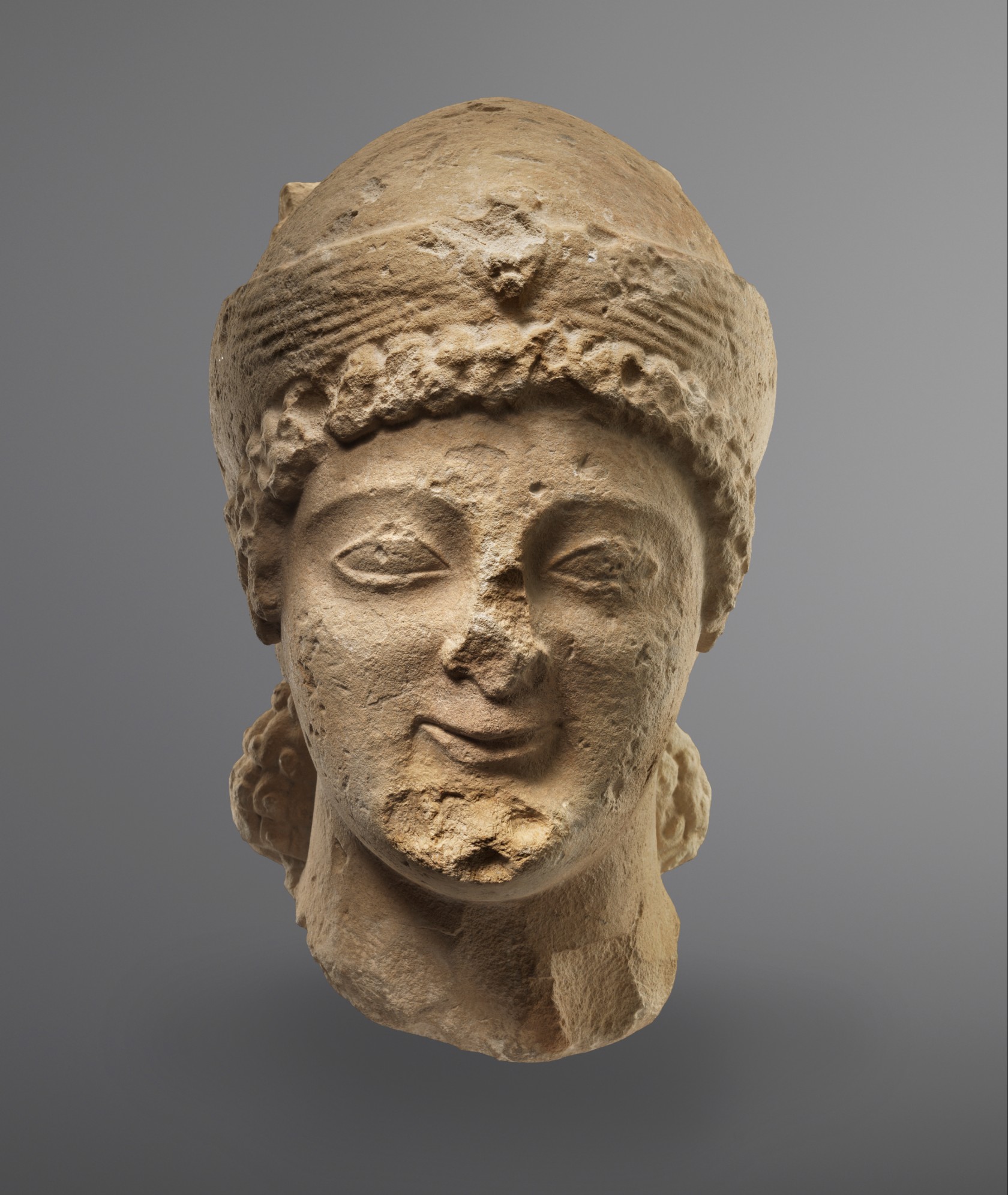 <em>Tête de prince</em>														<br>Cyprus, end of the VI<sup>th</sup> Century BC