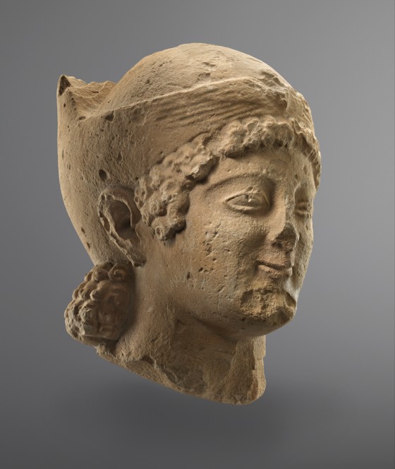 <em>Head of prince</em>														<br>Cyprus, end of the VI<sup>th</sup> Century BC