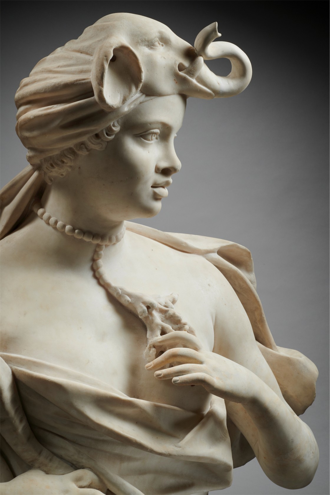 René Frémin ou son entourage							<br>							<em>Allégorie de l’Afrique</em>														<br>Vers 1720-1750
