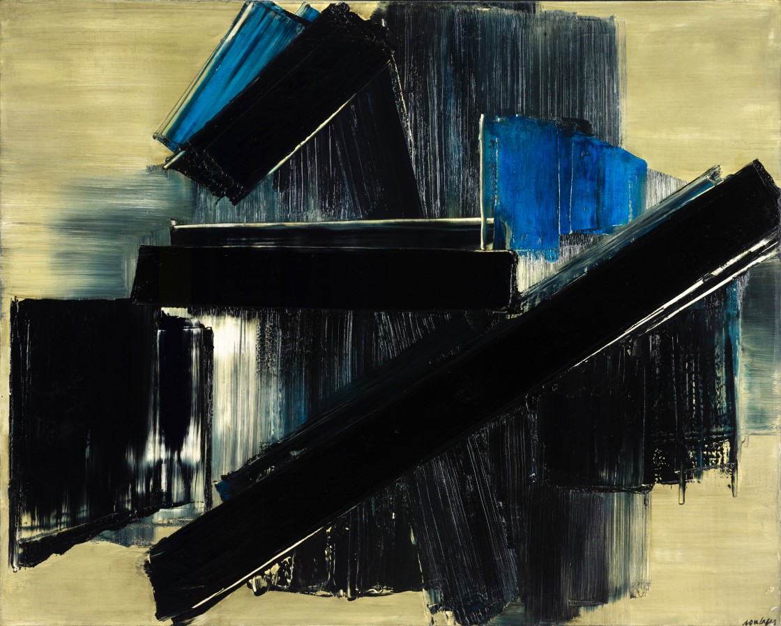 Pierre Soulages's painting