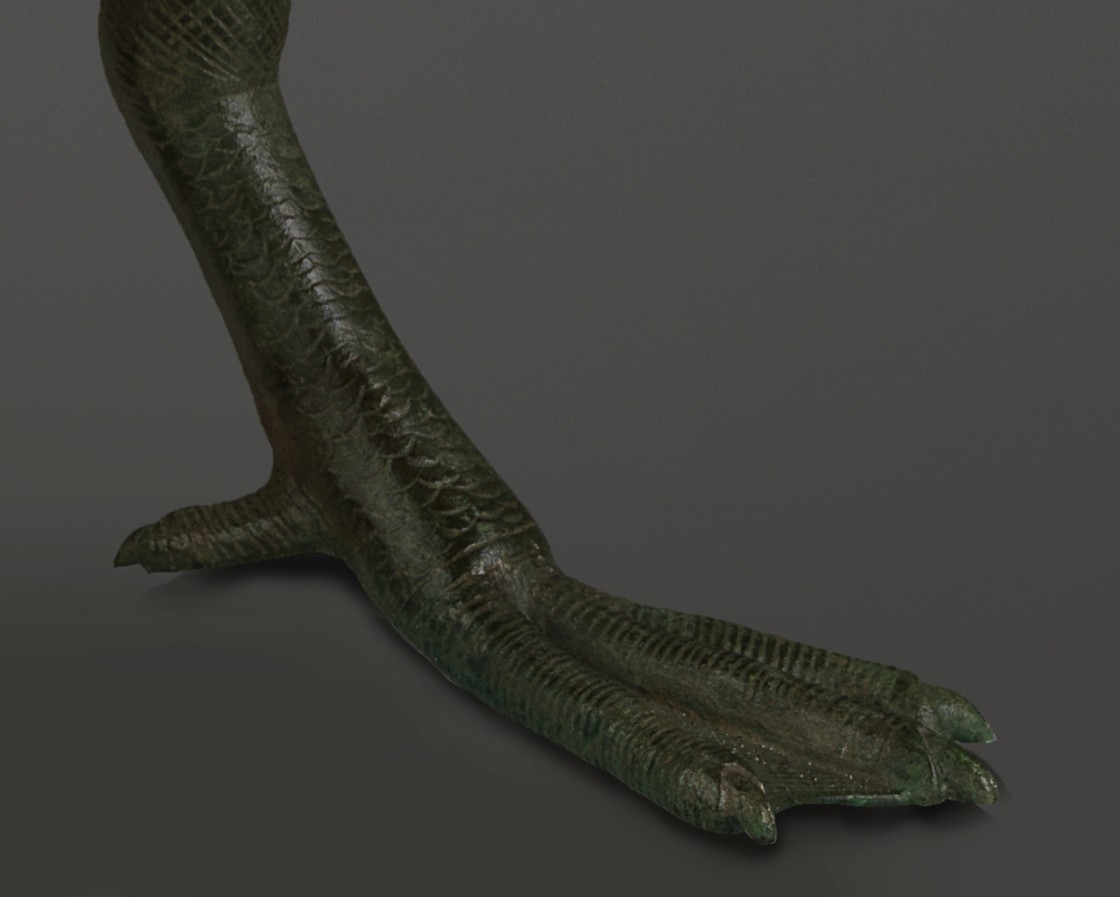 <em>Statue of the goose of Amun</em>														<br>Third Intermediate Period, 1st quarter Ist millennium BC. Statue of the goose of Amun
