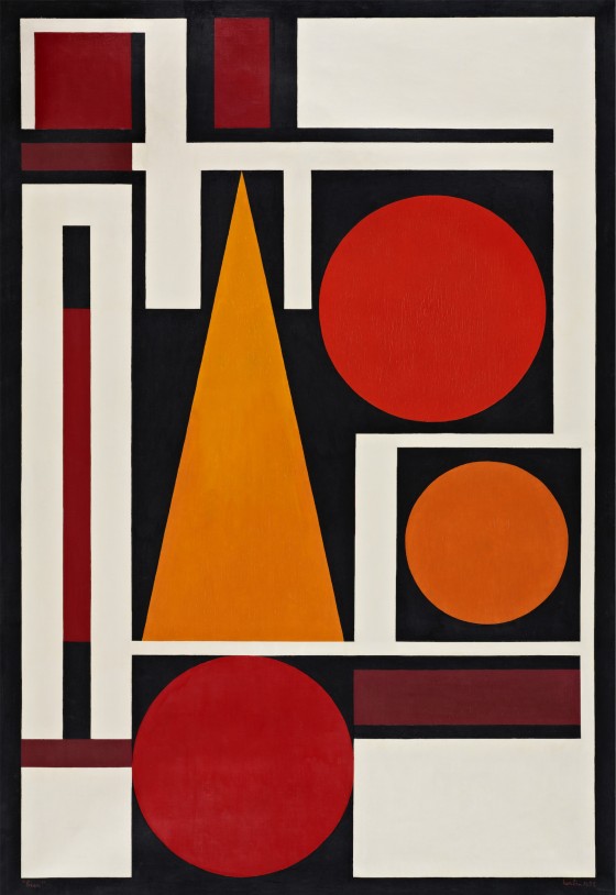 Auguste Herbin							<br>							<em>Bien</em>														<br>1952 Artwork