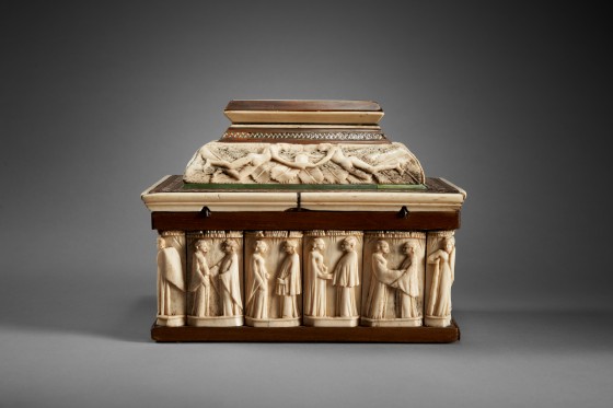 Marriage casket (rear)