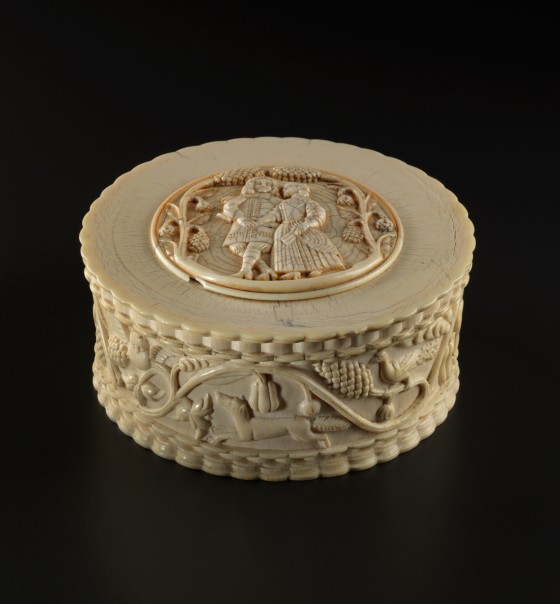 Marriage box, circa 1650, Germany