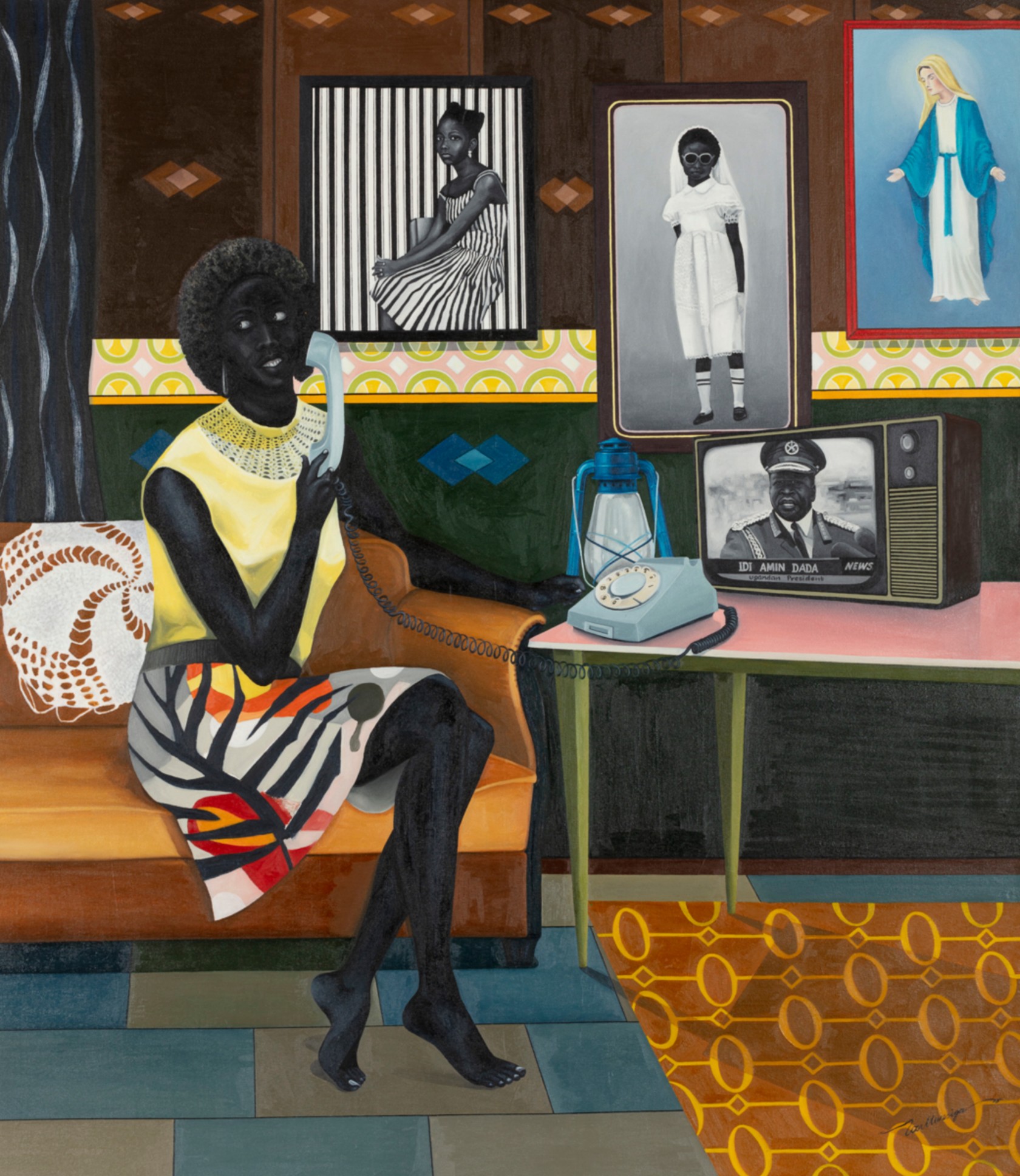 Ian MWESIGA <br> <em>The Telephone Call</em> <br>2018