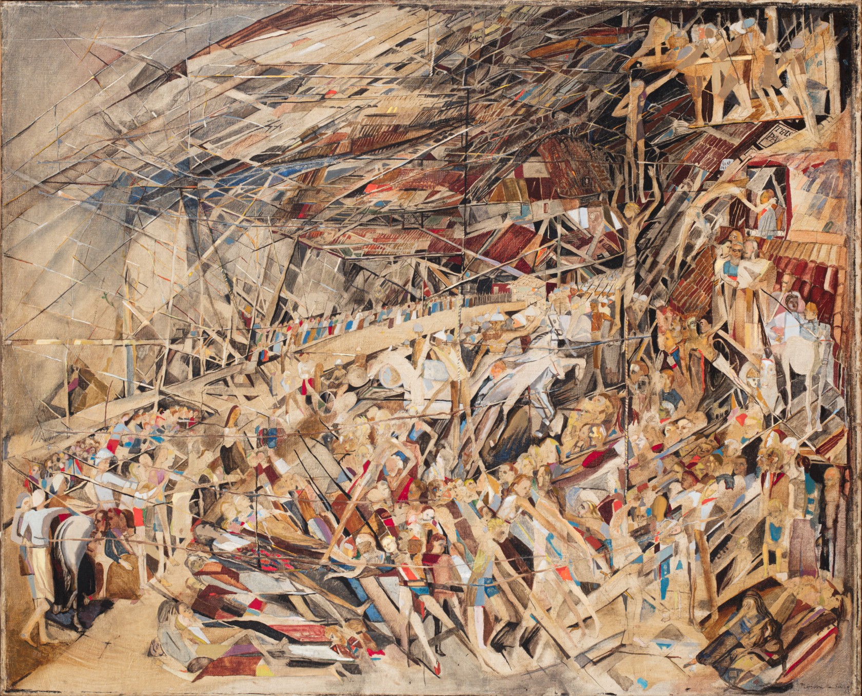 Maria Helena Vieira da Silva							<br>							<em>Le Désastre (The Disaster)</em>														<br>1942