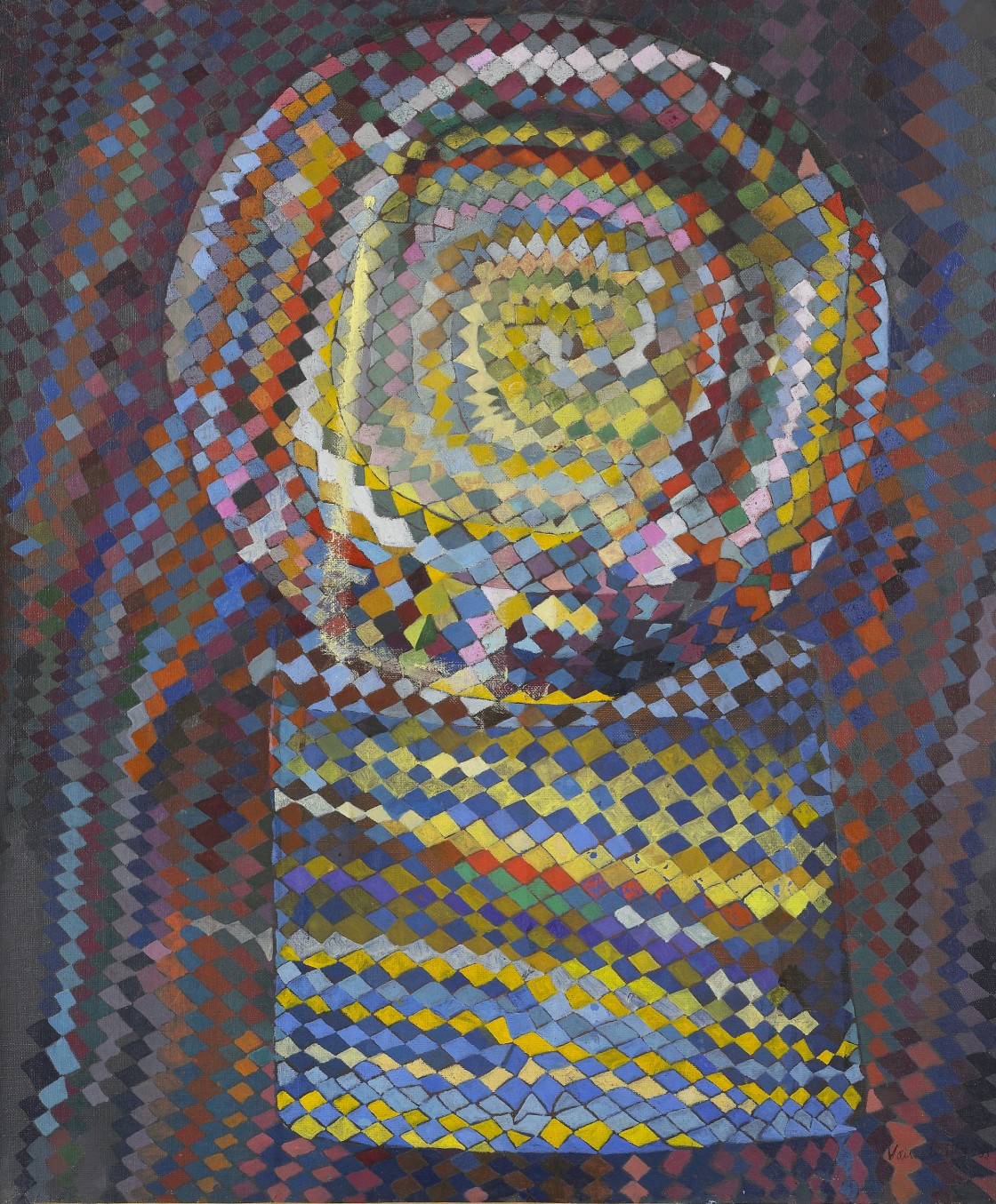 Maria Helena Vieira da Silva <br> <em>La Machine optique</em> <br>1937