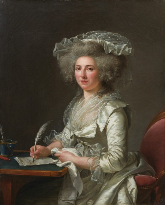 Adélaïde Labille-Guiard							<br>							<em>Portrait of a woman</em>														<br>circa 1787