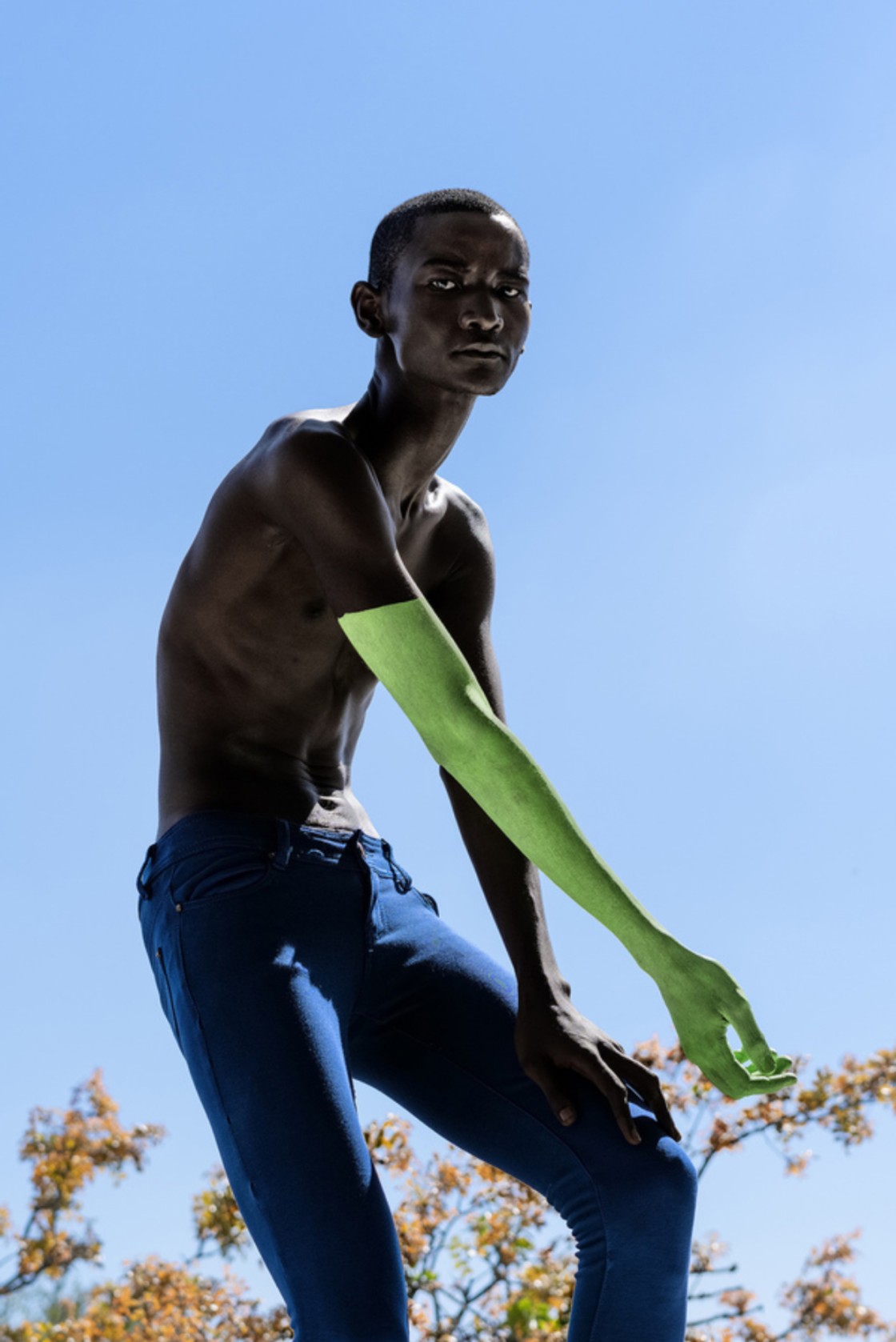 Jamal NXEDLANA							<br>							<em>Portrait No. 2, de la série The suspension of culture in the colonial present</em>														<br>2019