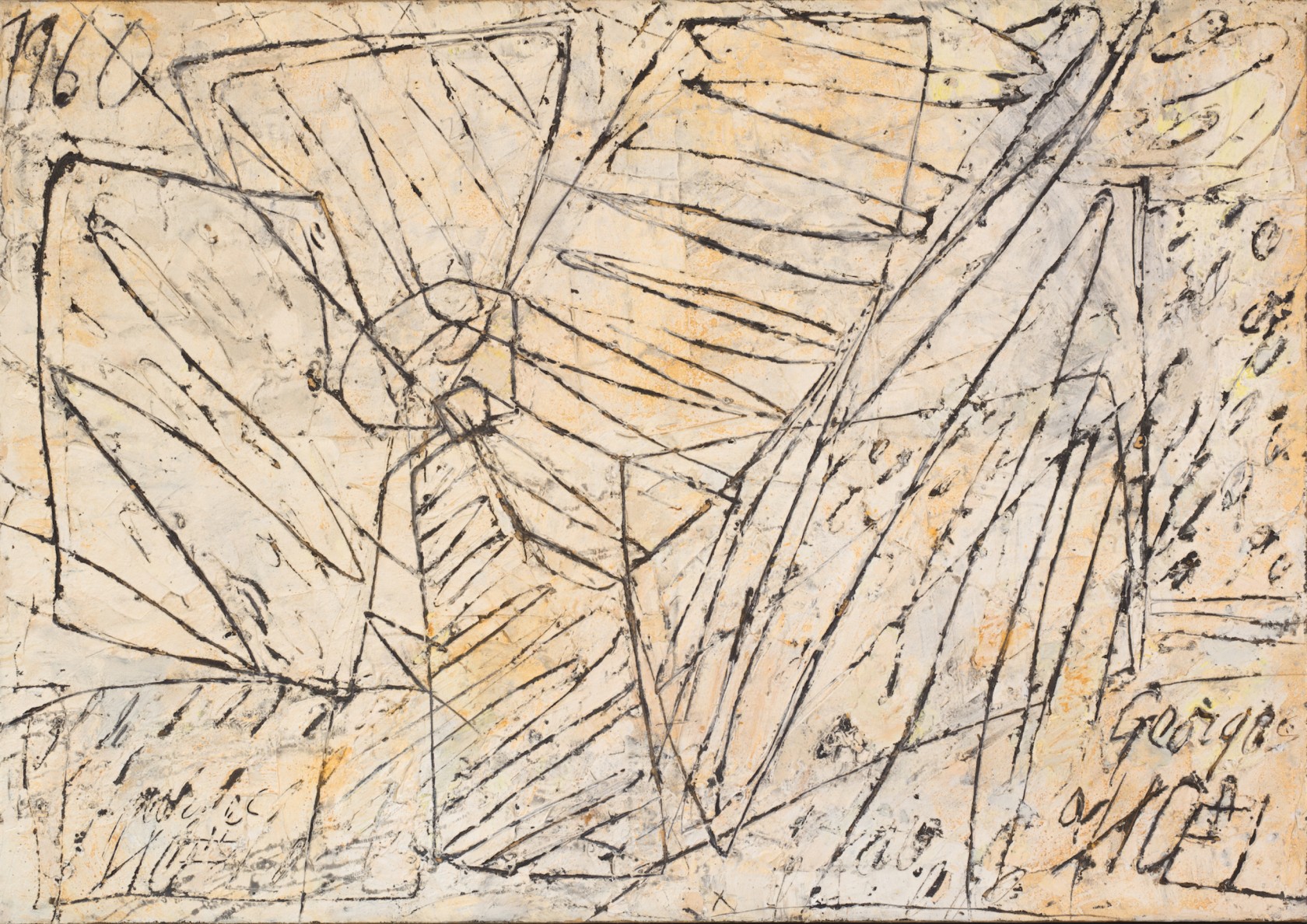 Georges NOËL <br> <em>Palimpseste impérial n° 1</em> <br>1960
