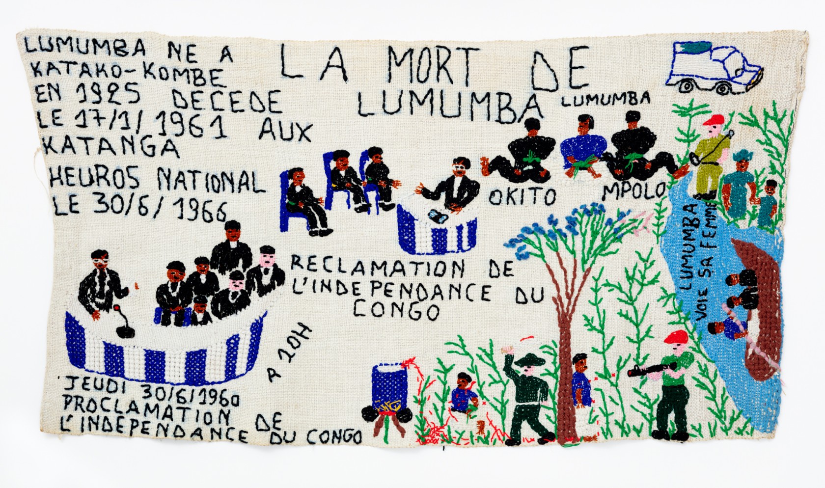 Lucie KAMSWEKERA							<br>							<em>La Mort de Lumumba</em>														<br>2022