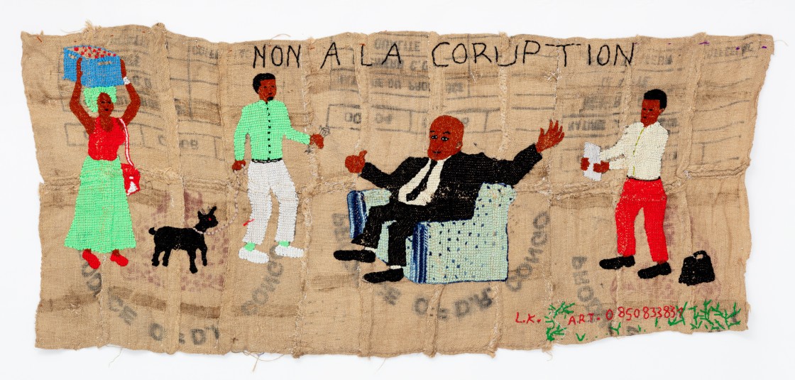 Lucie KAMSWEKERA <br> <em>Non à la corruption</em> <br>2022