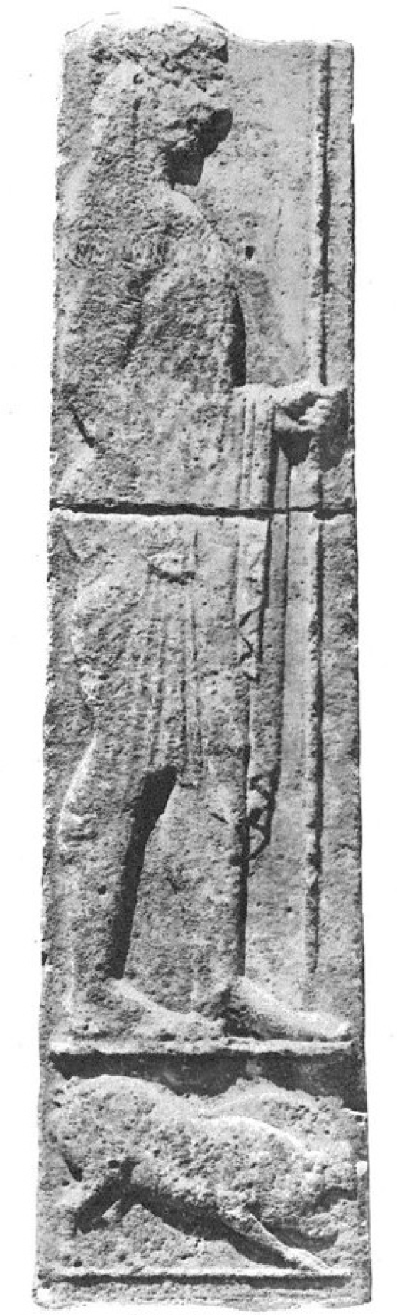<em>Stèle funéraire de Symi</em> <br>fin VIe s. avant J.-C.